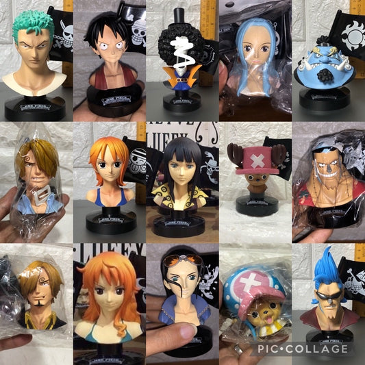 7 Years Old - BANDAI One Piece Loose Head bust GDC - Random Item (1 pc)