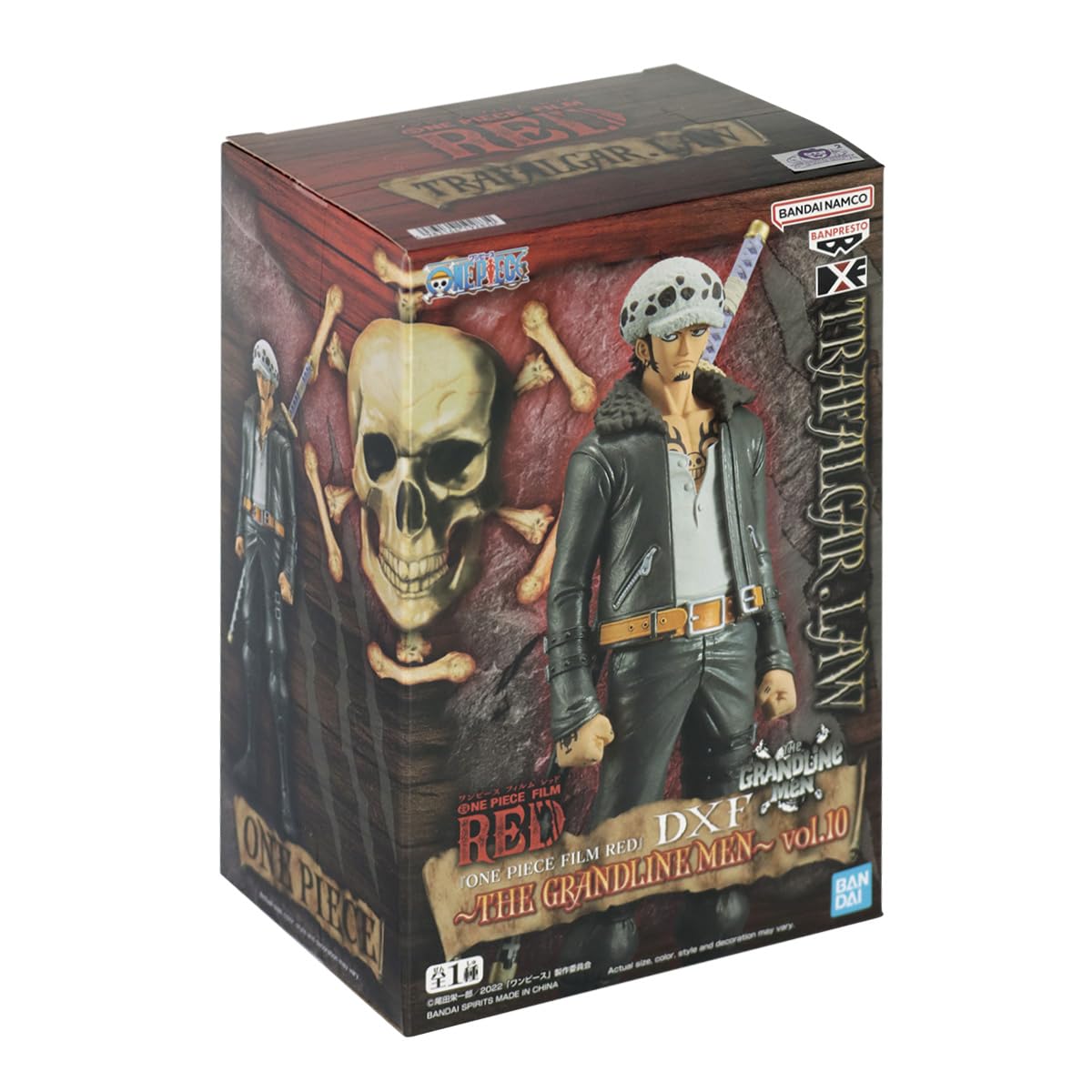 One Piece FILM RED Trafalgar Law Figure DXF THE GRANDLINE MEN vol . 10 BANDAI - Banpresto - Red Eye Merch