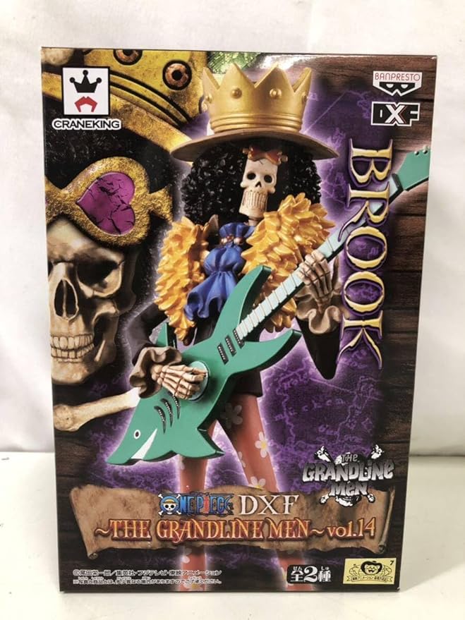 One Piece - Brook DXF Figure - The Grandline Men Volume 14 - Banpresto - Red Eye Merch
