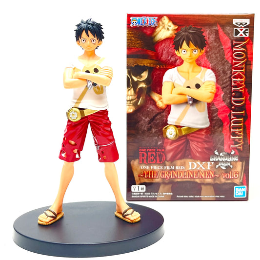 One Piece - Monkey D. Luffy - Film Red DXF The Grandline Men Vol.6 - Banpresto - Red Eye Merch