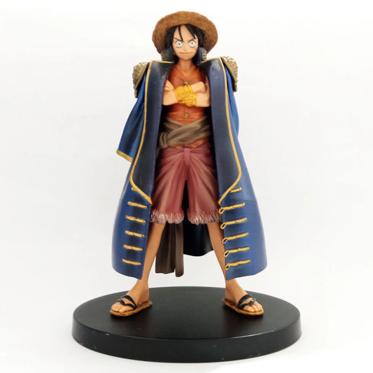 One Piece - Monkey D Luffy - The Grandline Men DXF Figure Vol.4 - Blue Coat Version - Banpresto - Red Eye Merch
