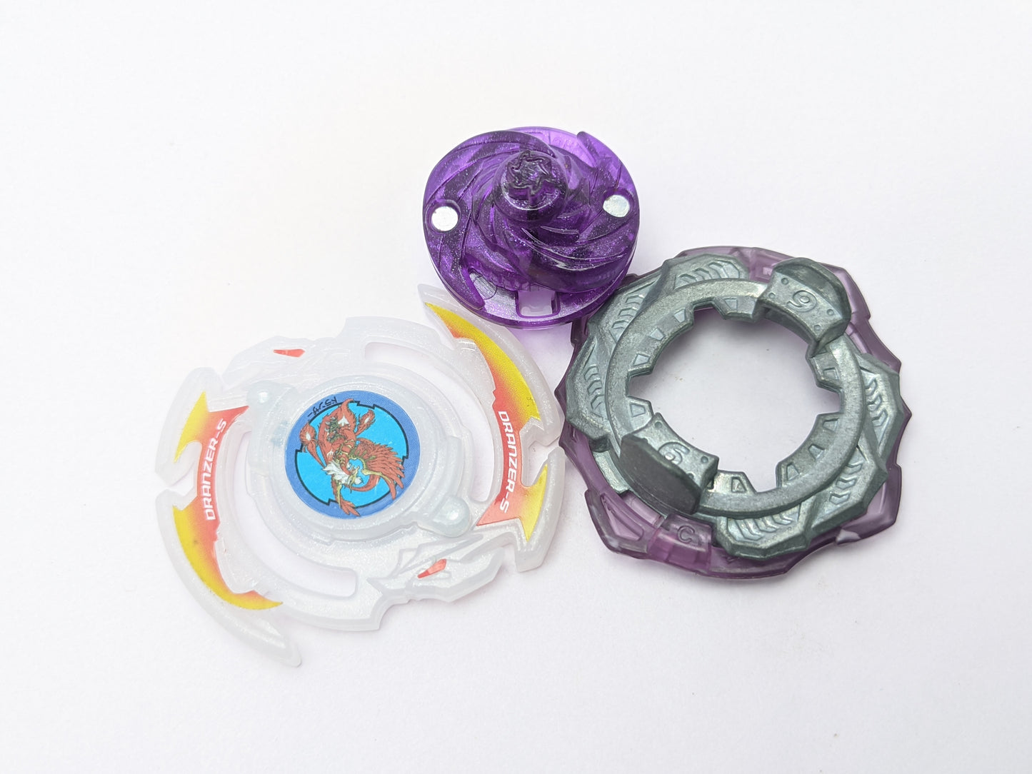 Takara Tomy Dranzer Spiral 6Cross Spiral - Beyblade Burst - Red Eye Merch