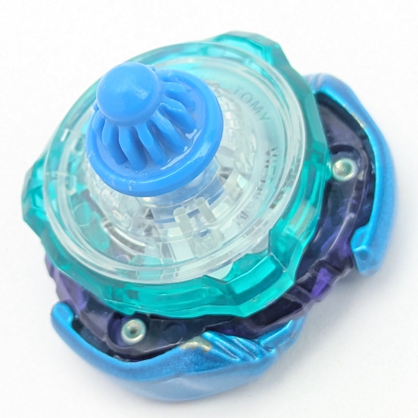Takaratomy UX-10 Hells Hammer Metal Coat Blue Beyblade X Red Eye Merch