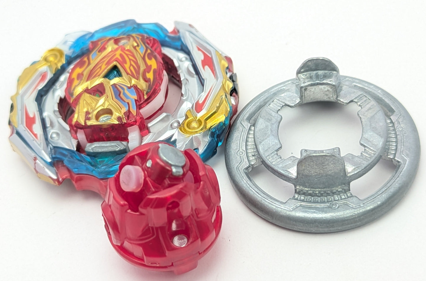 Takaratomy Zest Achilles Illegal Quattro'-4 Beyblade Burst - Red Eye Merch