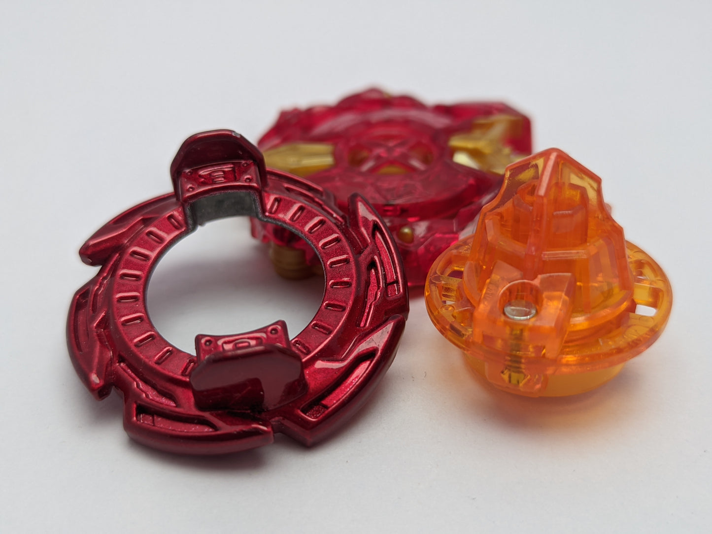 Pre Gen Xcallibur (2) Beyblade Burst Red Eye Merch