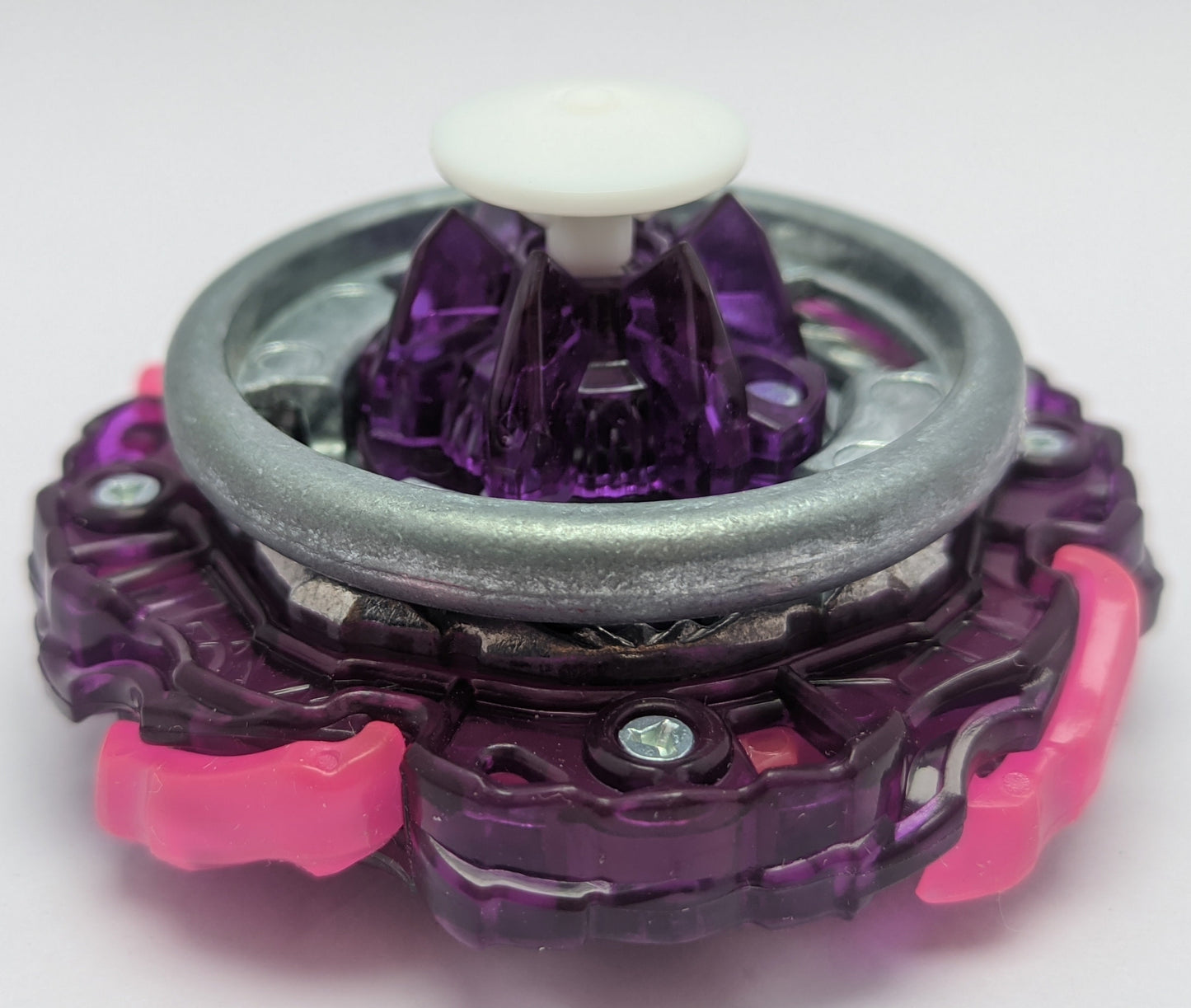 TAKARA TOMY Barricade Lucifer Bottom View Beyblade Burst Red Eye Merch