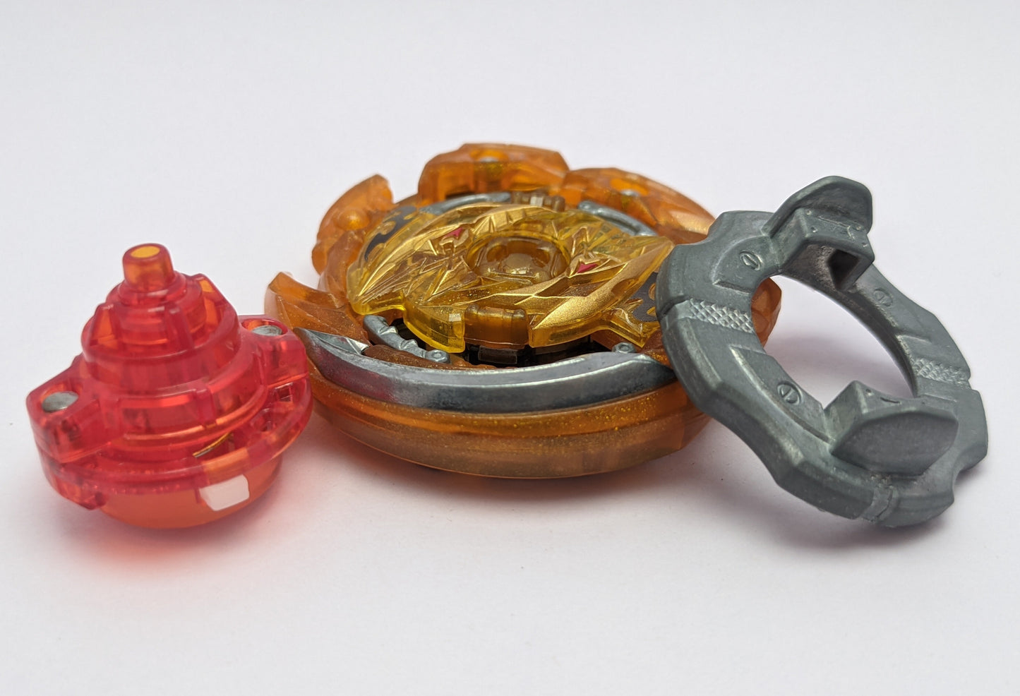 TAKARA TOMY Hollow Roktavor Parts 2 Beyblade Burst Red Eye Merch