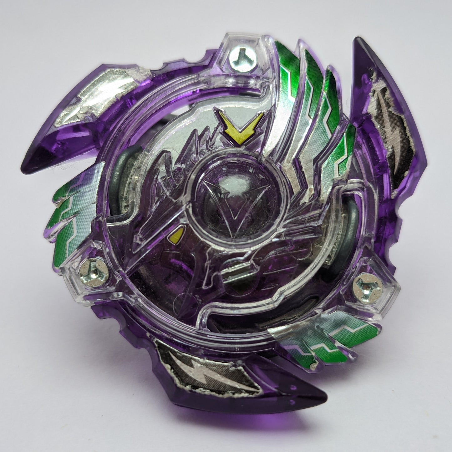 Victory Valtryek Purple (1) Beyblade Burst Red Eye Merch