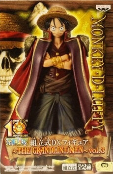 One Piece - Monkey D. Luffy - Red Coat Version (RARE) - The Grandline Men DXF Figure Vol.3 - Banpresto - Red Eye Merch