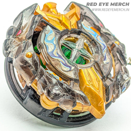 Takaratomy Pre Gen Xcalius Polish Impact - Beyblade Burst - Red Eye Merch