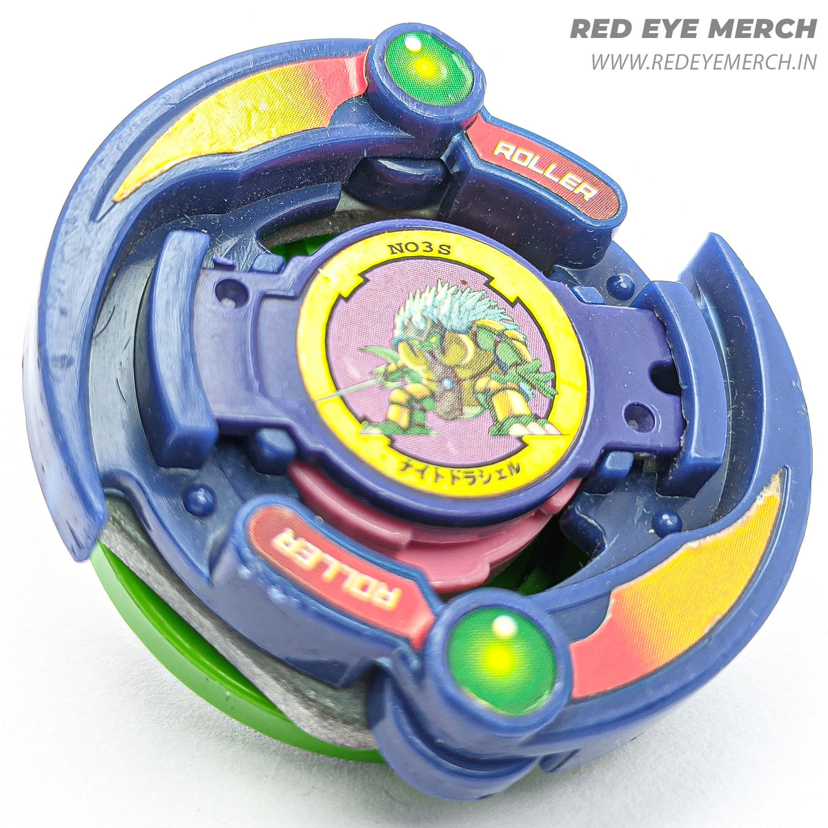 Takara Tomy Roller Defenser Beyblade Plastic Generation – Red Eye Merch