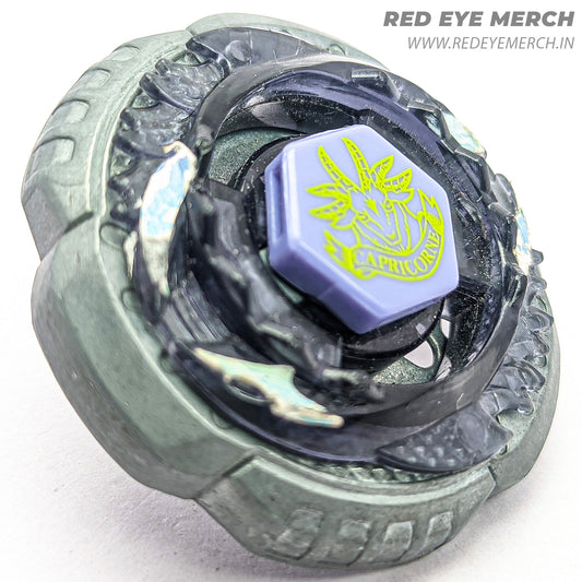 Takara Tomy Rock Capricon [Black] Beyblade Metal Fusion | Red Eye Merch