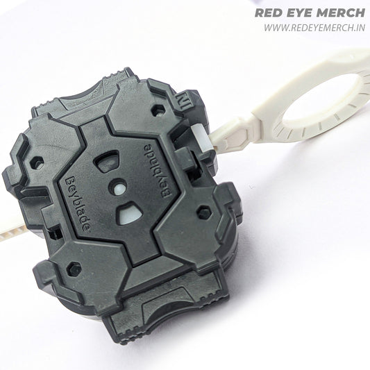 Takara Tomy Rip Cord Launcher [Black/White] - Beyblade Burst