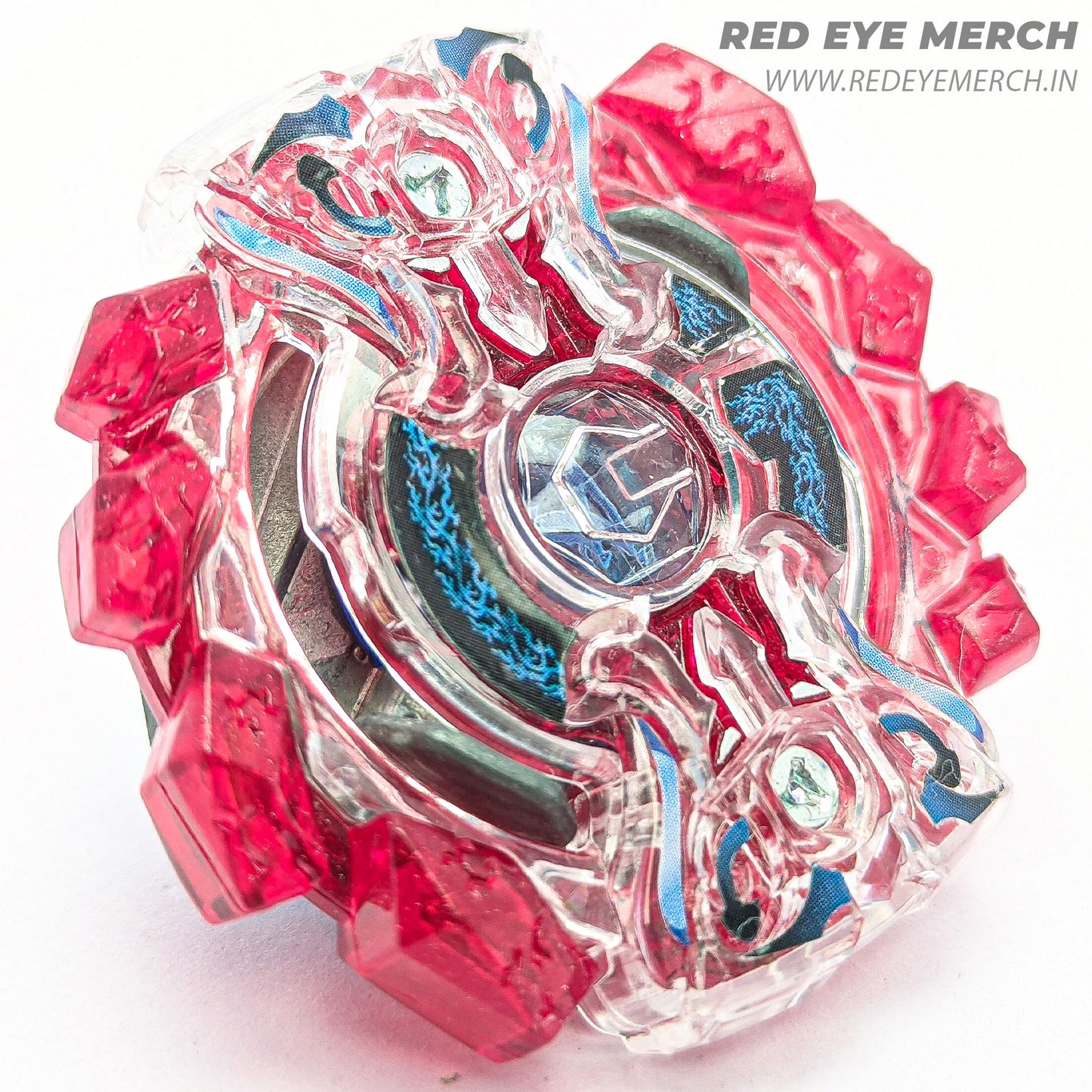 Takara Tomy Gigant Gaia Quarter Fusion [PRIZE BEY] Beyblade Burst - Red Eye Merch