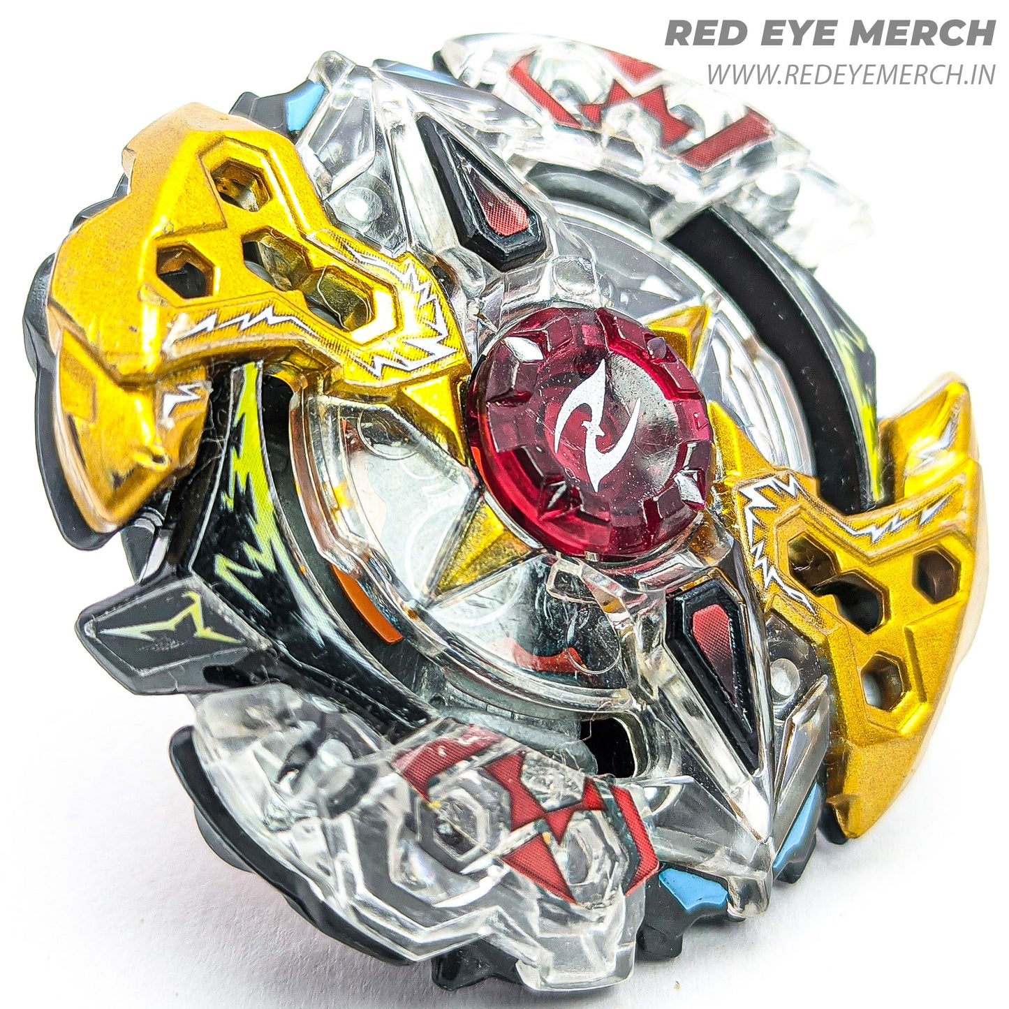 Takaratomy Galaxy Zeutron - Beyblade Burst - Red Eye Merch