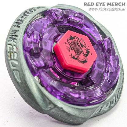 Takara Tomy Burn Wolf [Purple] Beyblade Metal Fusion | Red Eye Merch