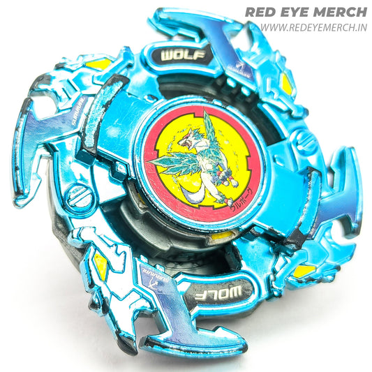 Takaratomy Wolborg Blue Beyblade Original Series Red Eye Merch