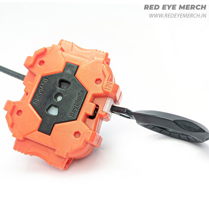 Takara Tomy Rip Cord Launcher [Orange] - Beyblade Burst