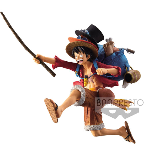 One Piece Monkey D Luffy With Backpack [Banpresto] - Red Eye Merch
