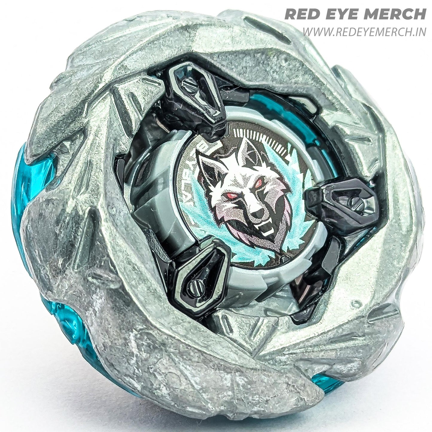 Takaratomy Silver Wolf 3-80F Beyblade UX-08 Red Eye Merch