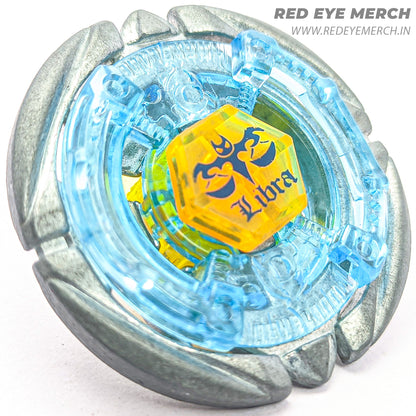 Takara Tomy Flame Libra T125ES [Transparent Blue] Beyblade Metal Fusion | Red Eye Merch
