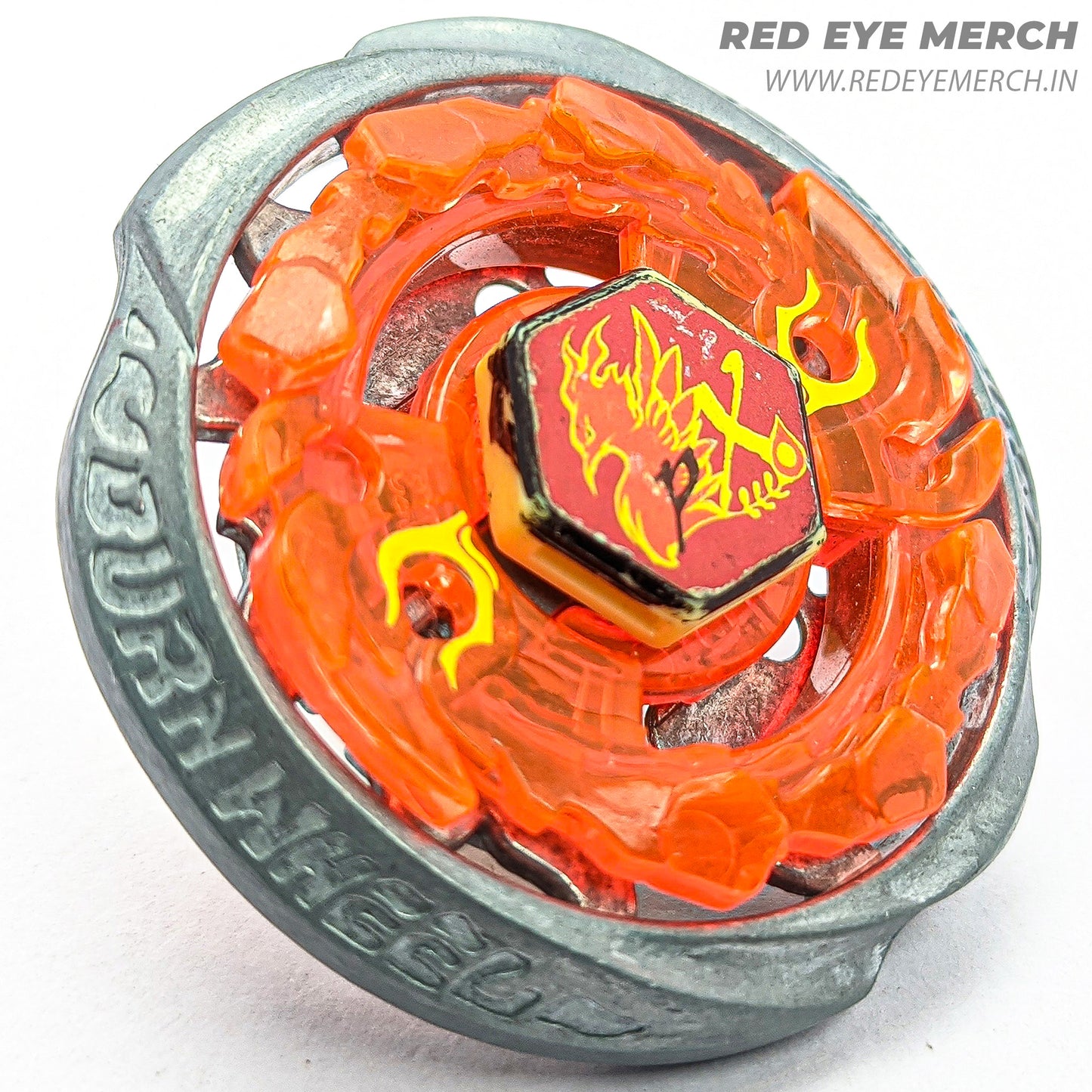 Takara Tomy Burn Phoenix 135MS | Beyblade Metal Fusion | Red Eye Merch