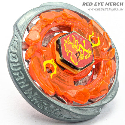 Takara Tomy Burn Phoenix 135MS | Beyblade Metal Fusion | Red Eye Merch