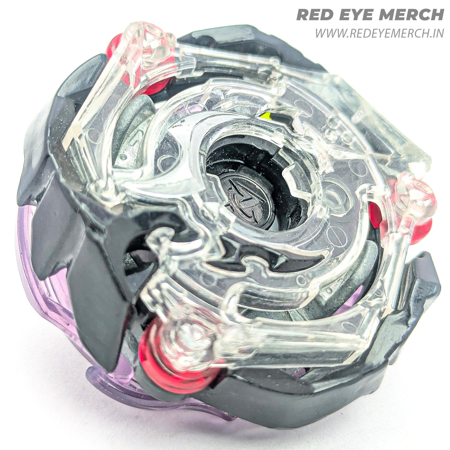 Takaratomy Kinetic Satomb [Chipless] Beyblade Burst - Red Eye Merch