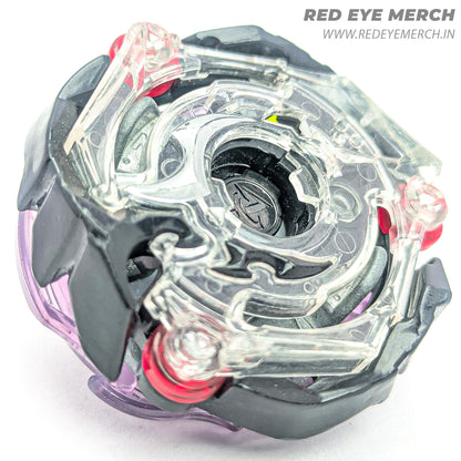Takaratomy Kinetic Satomb [Chipless] Beyblade Burst - Red Eye Merch