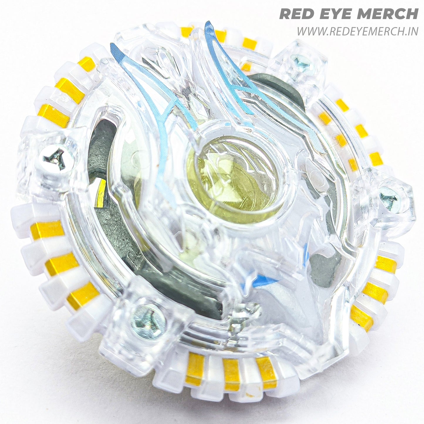 Takara Tomy Acid Anubis [White] Beyblade Burst - Red Eye Merch
