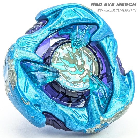 Takaratomy Hells Hammer Metal Coat Blue Beyblade X Red Eye Merch