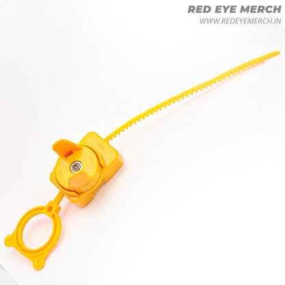Takaratomy Ripcord Launcher Yellow Beyblade Original Series Red Eye Merch