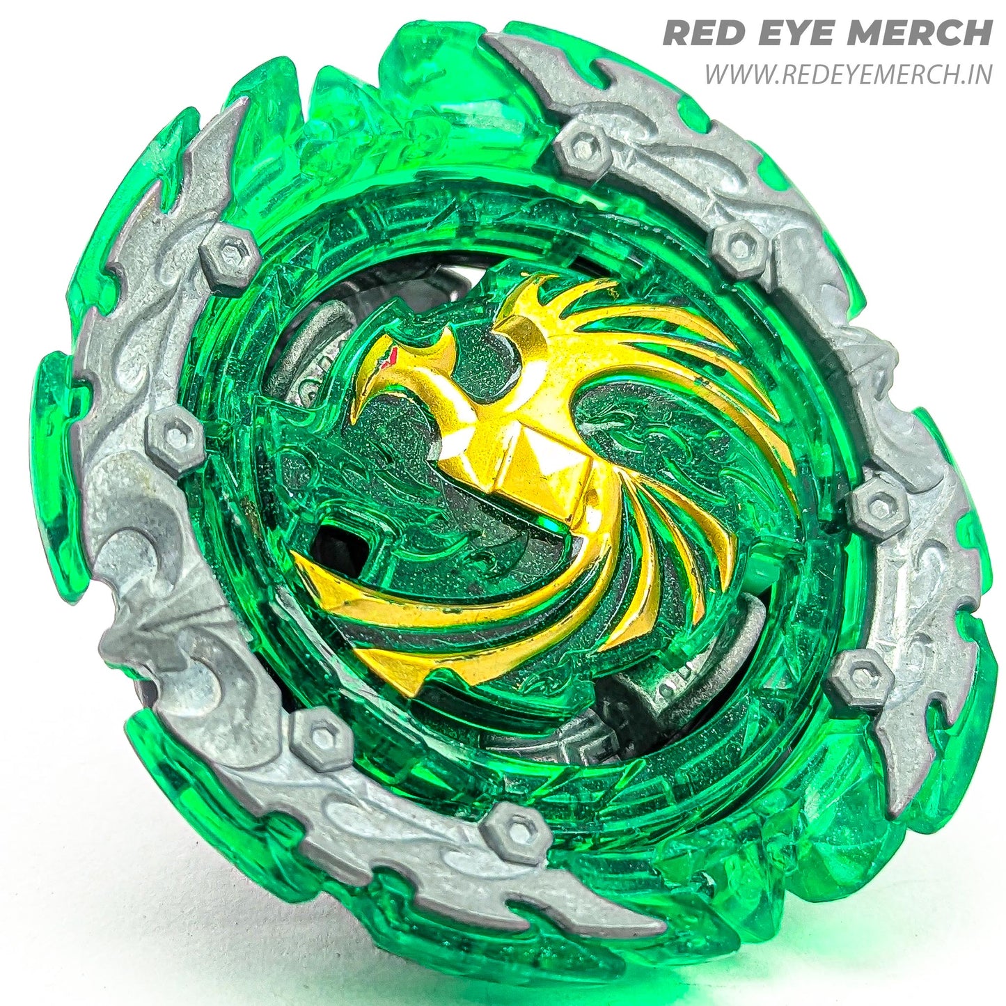 Takaratomy Dread Phoenix 10 Friction [Green] Beyblade Burst - Red Eye Merch