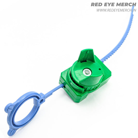 Takaratomy Ripcord Launcher Green Beyblade Original Series Red Eye Merch