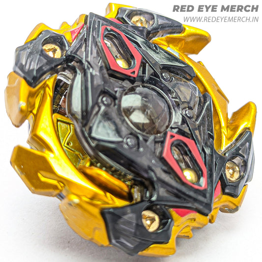 Takara Tomy Zillion Zeutran [GOLD] Infinity Weight Beyblade Burst - Red Eye Merch