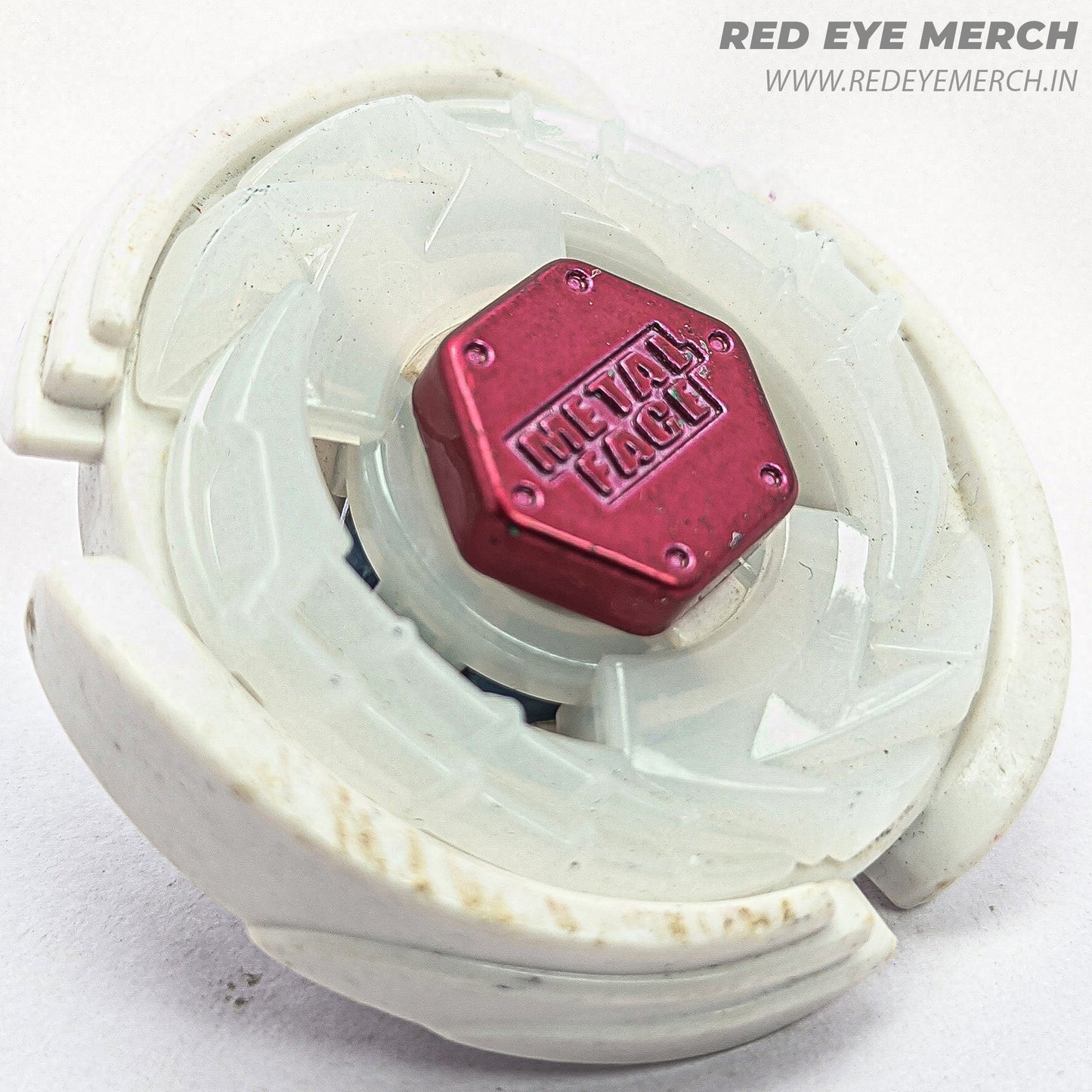 Takara Tomy Storm Pegasus White [Metal Face] Beyblade Metal Fusion | Red Eye Merch