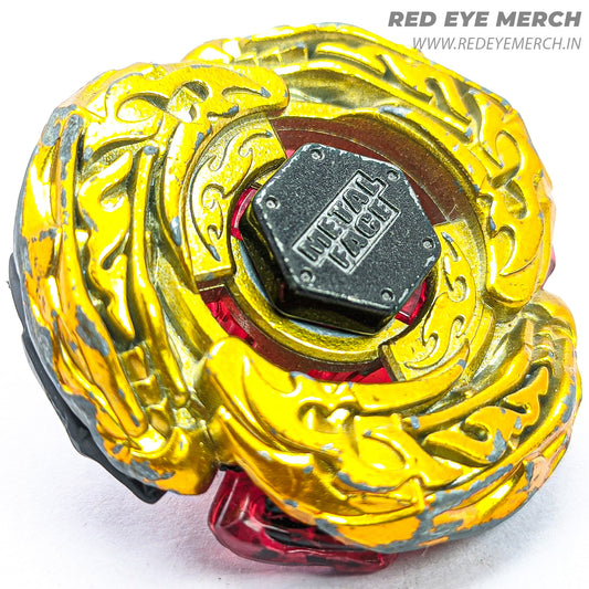 Takara Tomy L-Drago Destructor DF105LRF Golden Armoured Ver | Beyblade Metal Fusion | Red Eye Merch