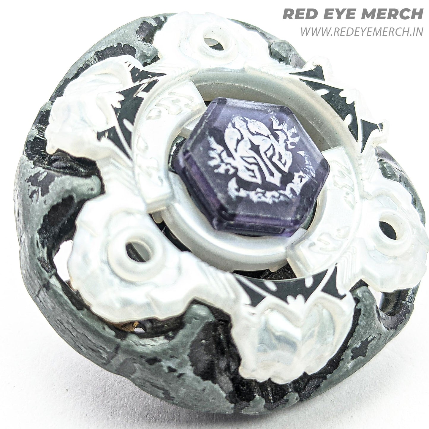 Takara Tomy Gravity Destroyer/Perseus [White Knight] Beyblade Metal Fusion - Red Eye Merch