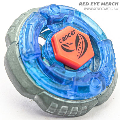 Takara Tomy Rock Cancer [BLUE] Beyblade Metal Fusion | Red Eye Merch
