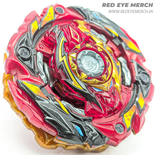 Takaratomy World Spryzen S6 [Stickered] Beyblade Burst - Red Eye Merch