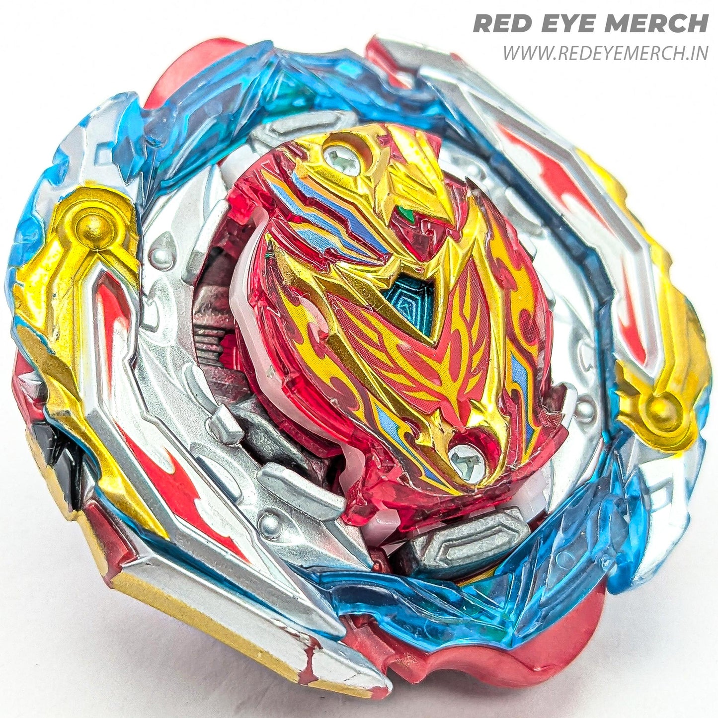 Takaratomy Zest Achilles Illegal Quattro'-4 Beyblade Burst - Red Eye Merch