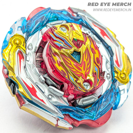 Takaratomy Zest Achilles Illegal Quattro'-4 Beyblade Burst - Red Eye Merch