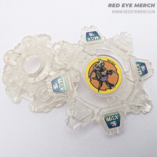 Takara Tomy Draciel F Clear Version [Chip] [Attack Ring] [Base] Beyblade Plastic Gen