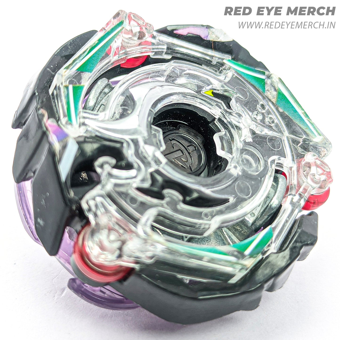 Takara Tomy Kinetic Satomb [Chipless] Beyblade Burst - Red Eye Merch