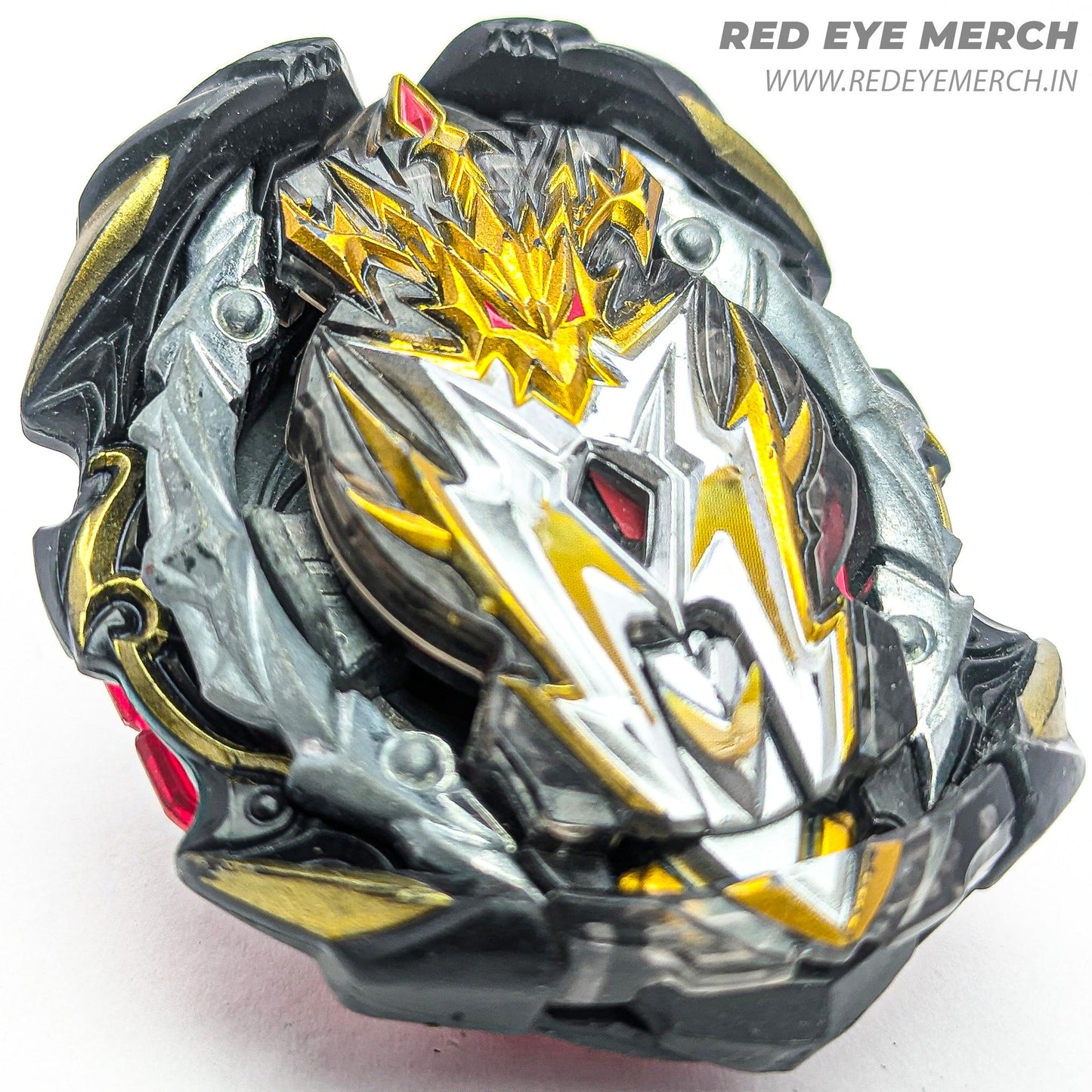 Takaratomy Prime Apocalypse 0Dagger Ultimate Reboot' Beyblade Burst - Red Eye Merch