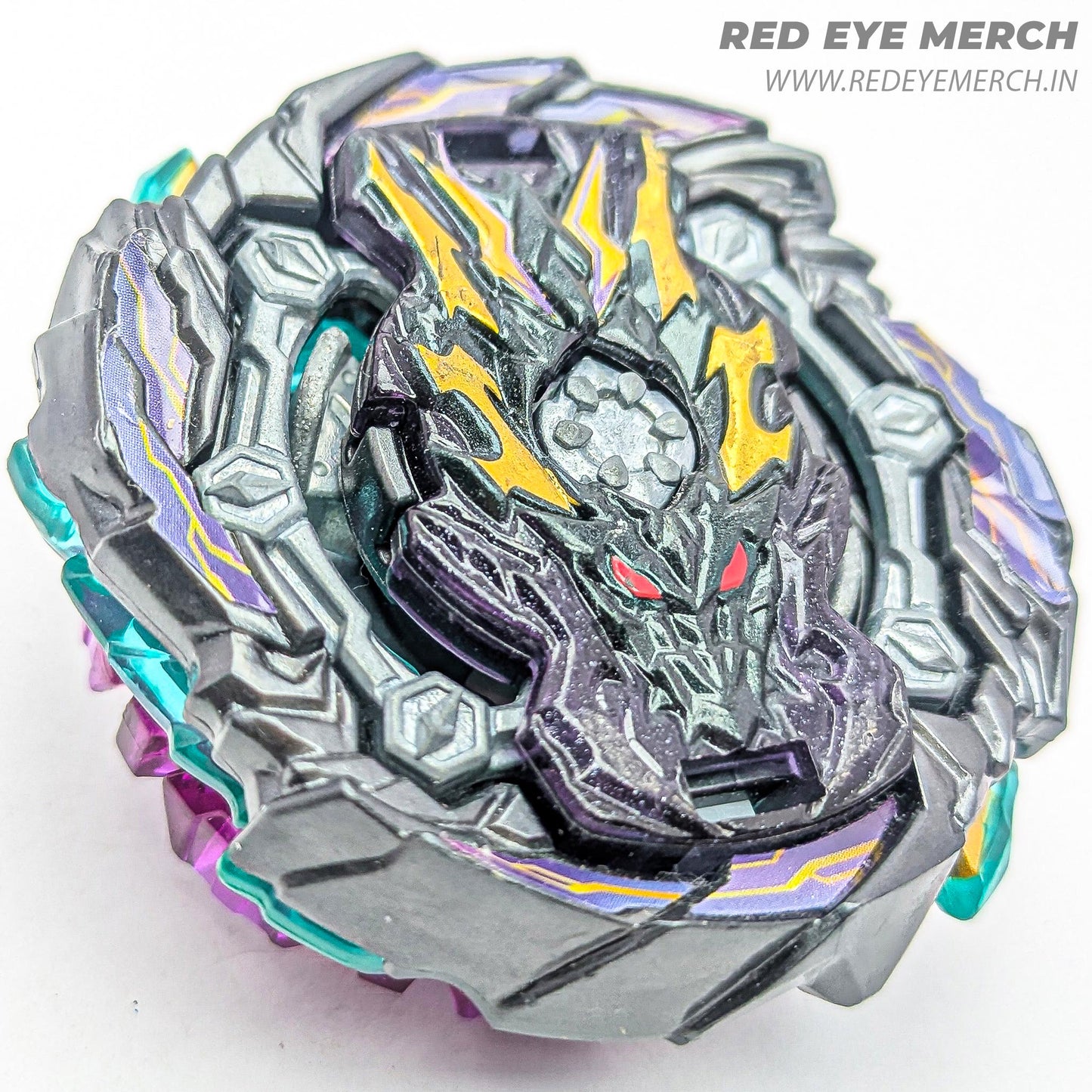 Takaratomy Dread Bahamut 7Wall Orbit Metal Gen Beyblade Burst - Red Eye Merch