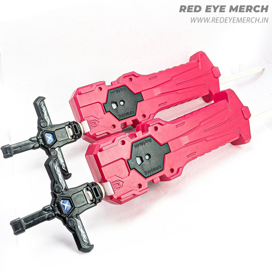 Takara Tomy Sword Launcher [Right Spin] Beyblade Burst Red Eye Merch