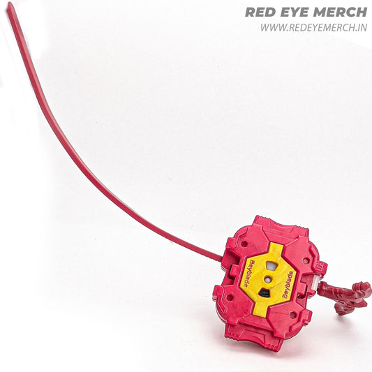 Takara Tomy Phoenix Ripcord Launcher [Long Winder] Beyblade Burst Red Eye Merch