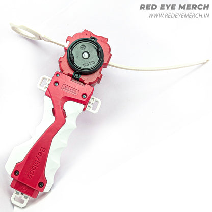 Takara Tomy Launcher Set Grip and Launcher [RED] Beyblade Burst | Red Eye Merch