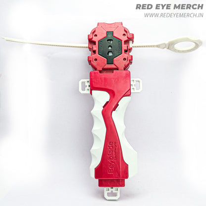 Takara Tomy Launcher Set Grip and Launcher [RED] Beyblade Burst | Red Eye Merch